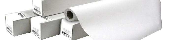 20 lb. Bond Plotter Paper Untaped 30" x 500' 3" Core - 2 Rolls