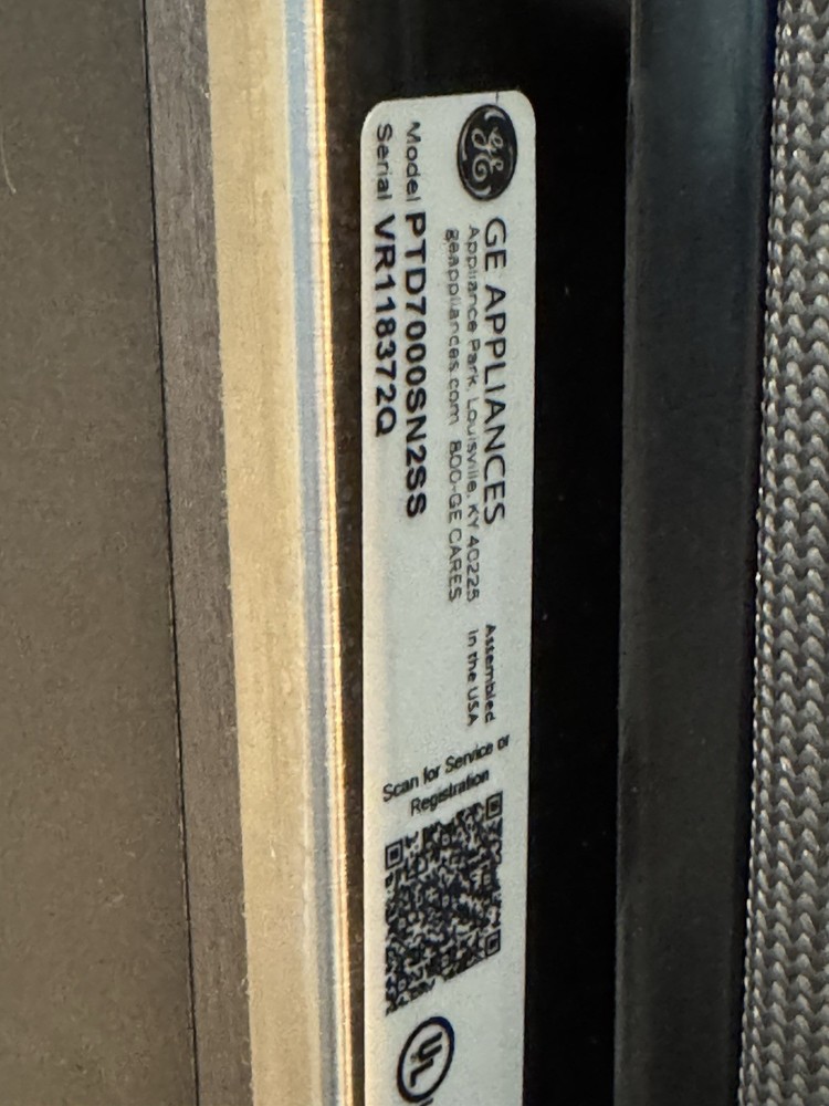 Ge Profile Double Over Touchscreen Display