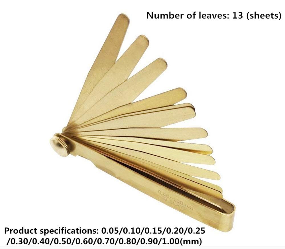 Brass Feeler Thickness Measurement
