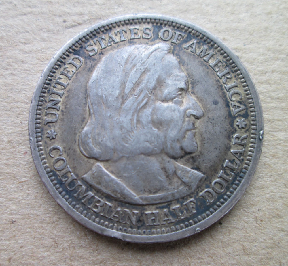 1893 Columbian Exposition Half Dollar U.S. Silver Commemorative Coin