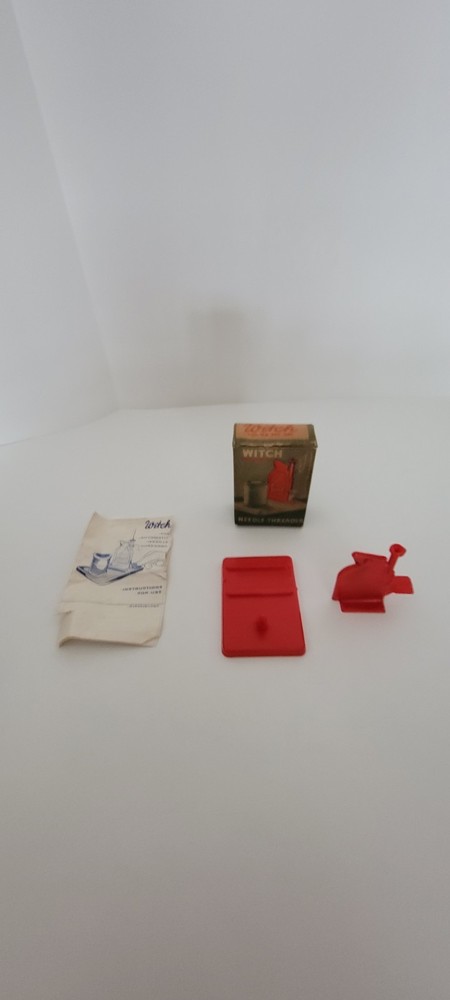 Vintage Witch Automatic Needle Threader USA Sewing Tool With Original Box