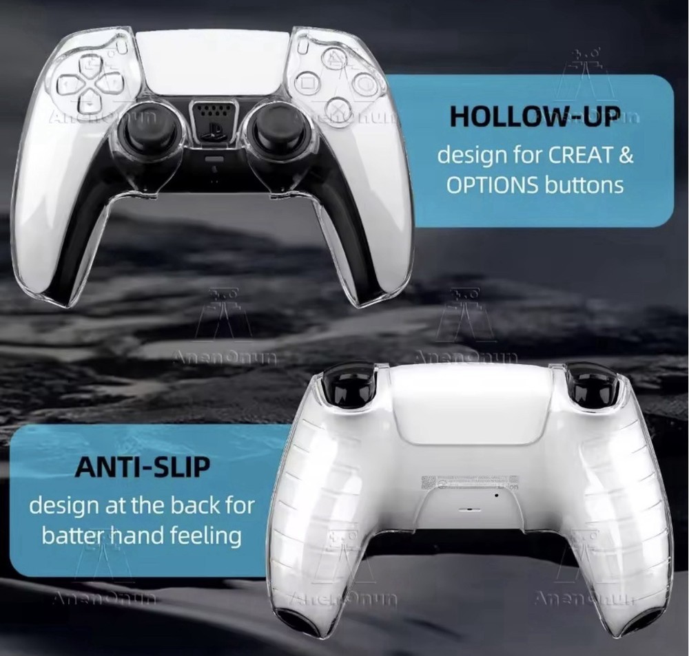 Playstation PS5 Controller Full Case Shell Protective Anti-scratch Hard Cover