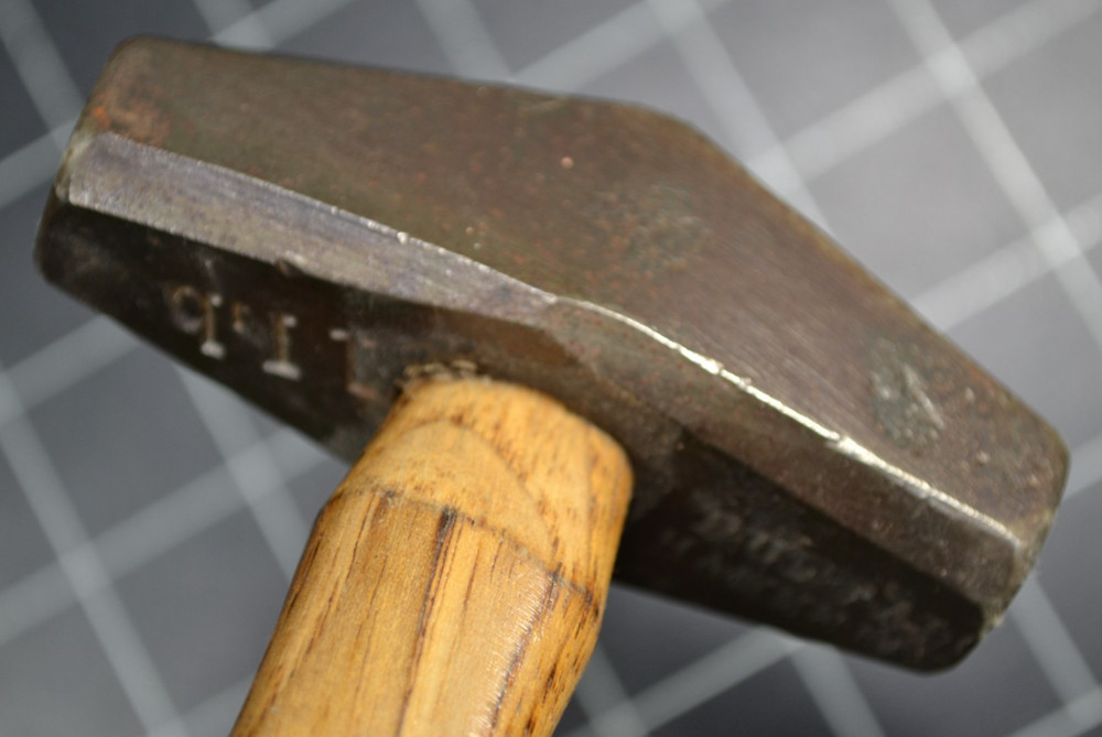 BUFFALO HAMMER Co - PRE 1898 - 1# BLACKSMITH HAMMER