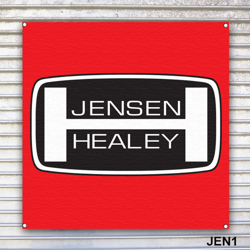 Jensen Healey Banner Sign Wall Art