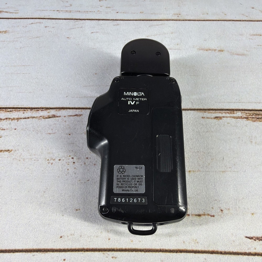 Minolta Auto Meter IV F Digital Flash Light Exposure Meter Used