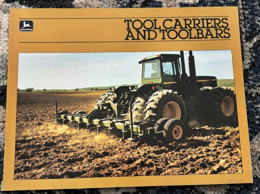 John Deere Tool Carriers & Toolbars For 1981 Brochure AMIL25