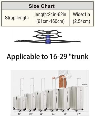 Luggage Straps Suitcase Elastic Strap Adjustable Belt
