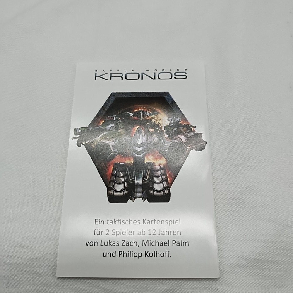 Battle Worlds Kronos 2 Player Card Game Starter Set