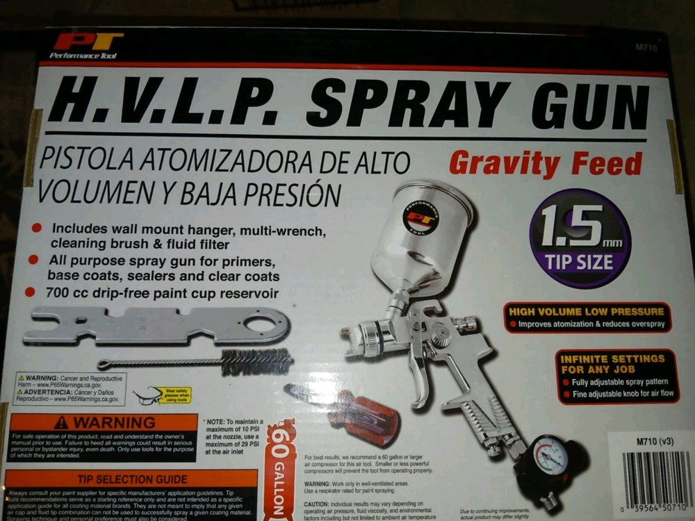 NEW! Performance Tool Spray Gun - M710