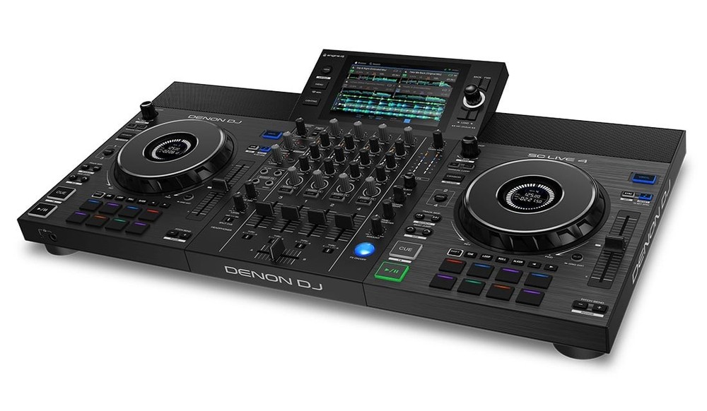 Denon DJ SCLIVE-4 4-Deck Standalone DJ Controller with 7" touchscreen