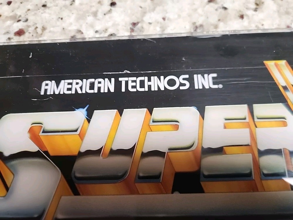 WWF Superstars Arcade Marquee / Technos / Plexiglass