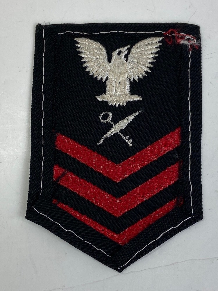 Vintage US Navy Female Intelligence Specialist 1st Class Uniform Patch