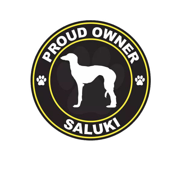 Proud Owner Saluki Sticker Decal