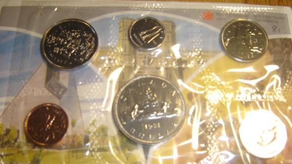 1980 Canada PL Set (6 Coins UNC. RCM Mint)