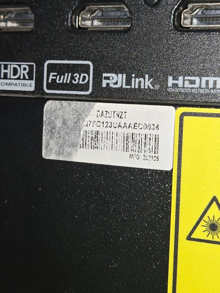 Laser Projector Optoma ZU720T 4K Used