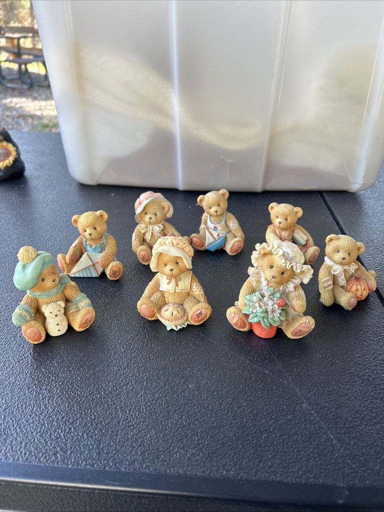 Cherished Teddies Set Of 8.