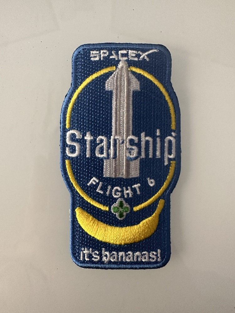 Starship Flight 6 High Altitude Flight Test Morale Patch 3”