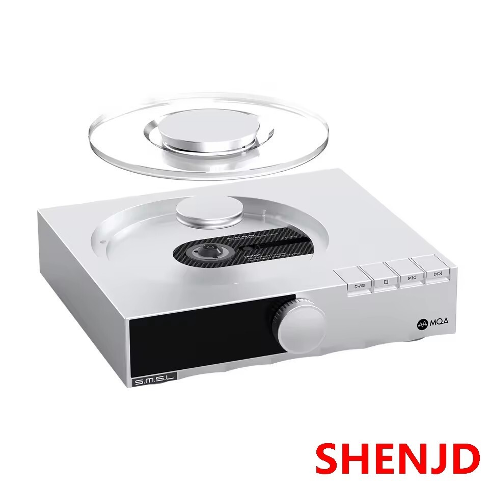 SMSL PL200T CD Player MQA-CD Digital Turntable Support Clock Input USB Interface