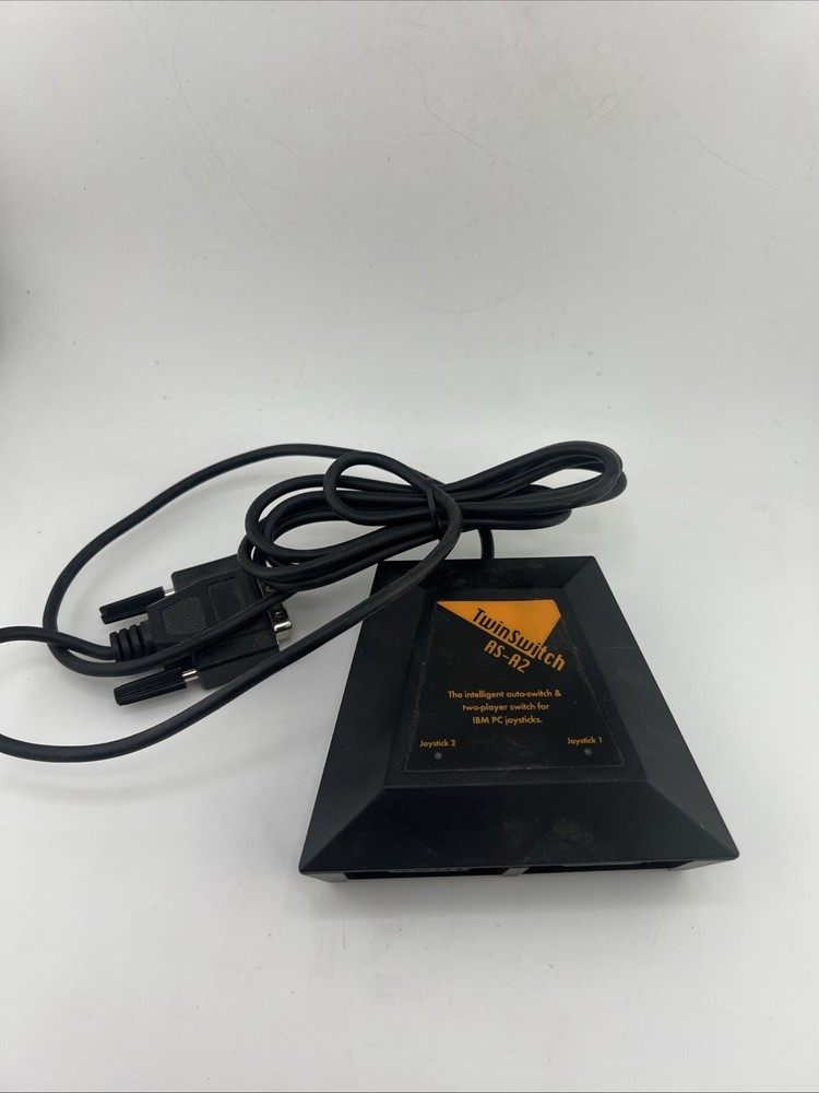 Vintage Twin Switch AS-A2 For IBM PC Joysticks