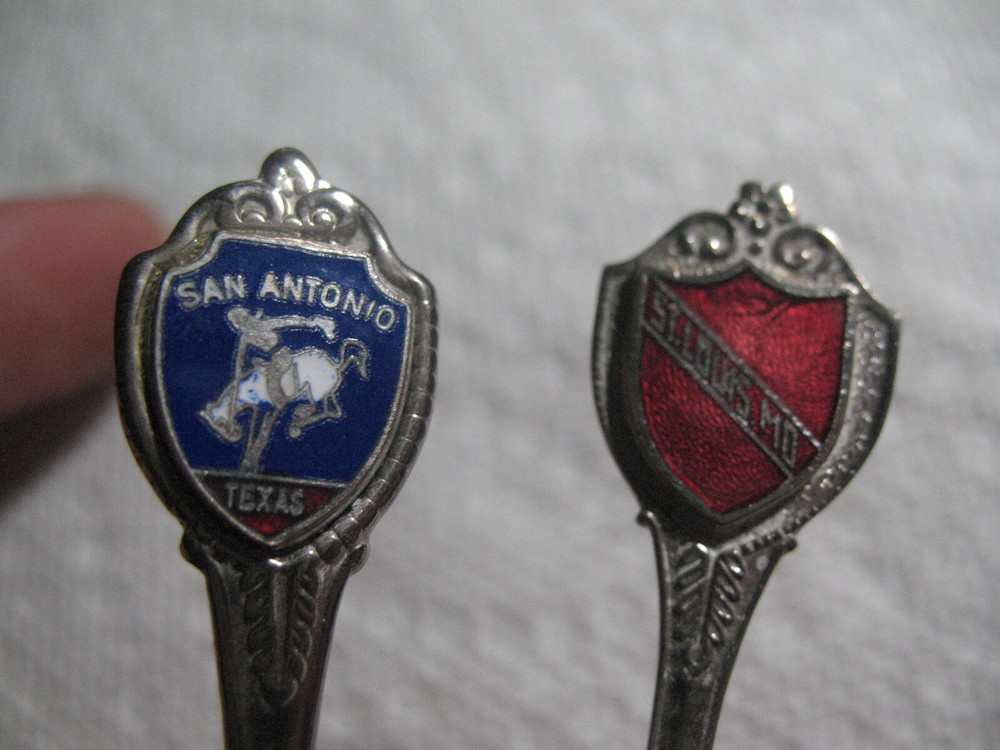 souvenir spoons lot