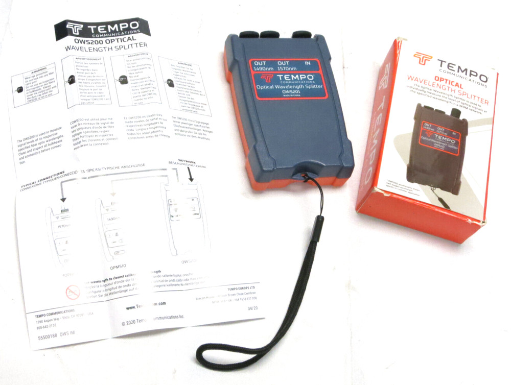 Tempo OWS201 Optical Wavelength Splitter