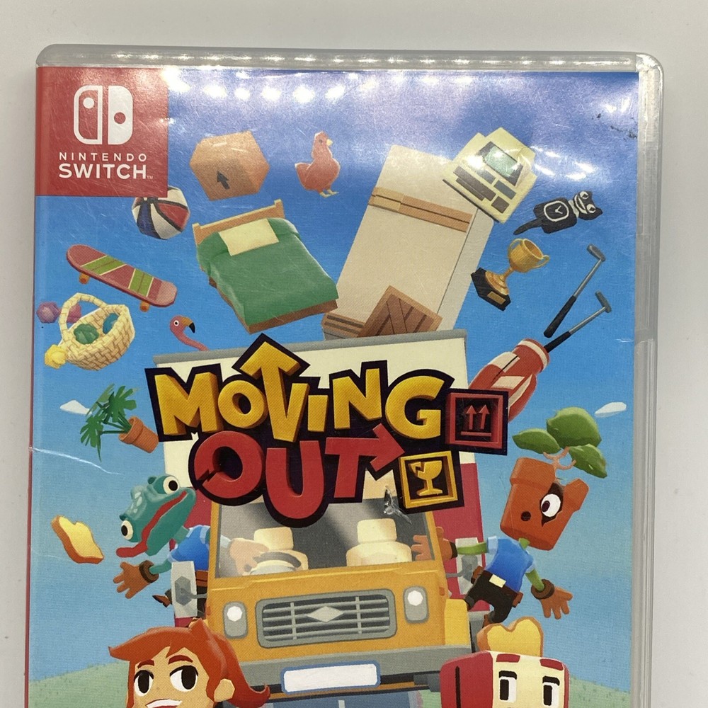 Moving Out (Nintendo Switch) Case Only, Used