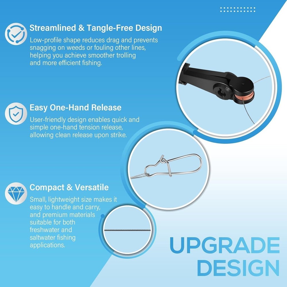 Universal Line Release 2250009 for Cannon Downrigger Adjustable Uni-Line Clip
