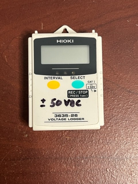 HIOKI 3635-26 Voltage Data Logger