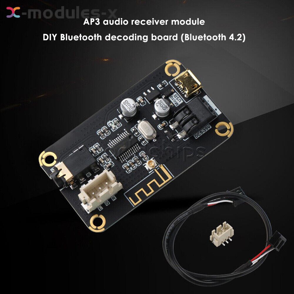 MP3 Bluetooth 4.2 Decoding Board Audio Amplifier Board Car Audio Receiver Module