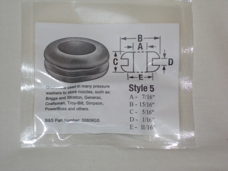 5-Pack Pressure Washer Nozzle Grommets 5-Pack