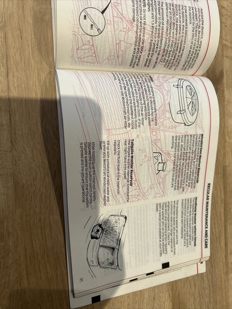 Ford Transit Operator Manual - October 1985 - 3rd Edition.