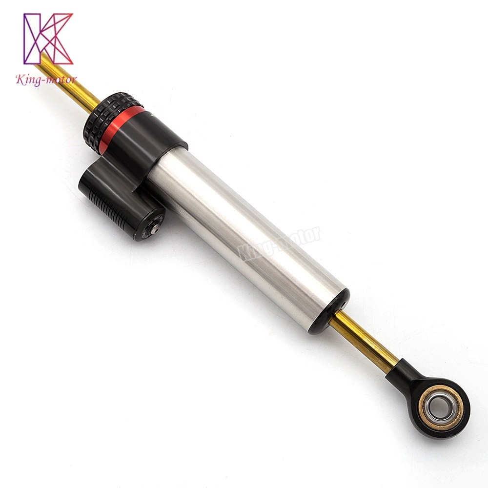 Motorbike Adjustable Steering Damper Linear Stabilizer Reversed Safety Control