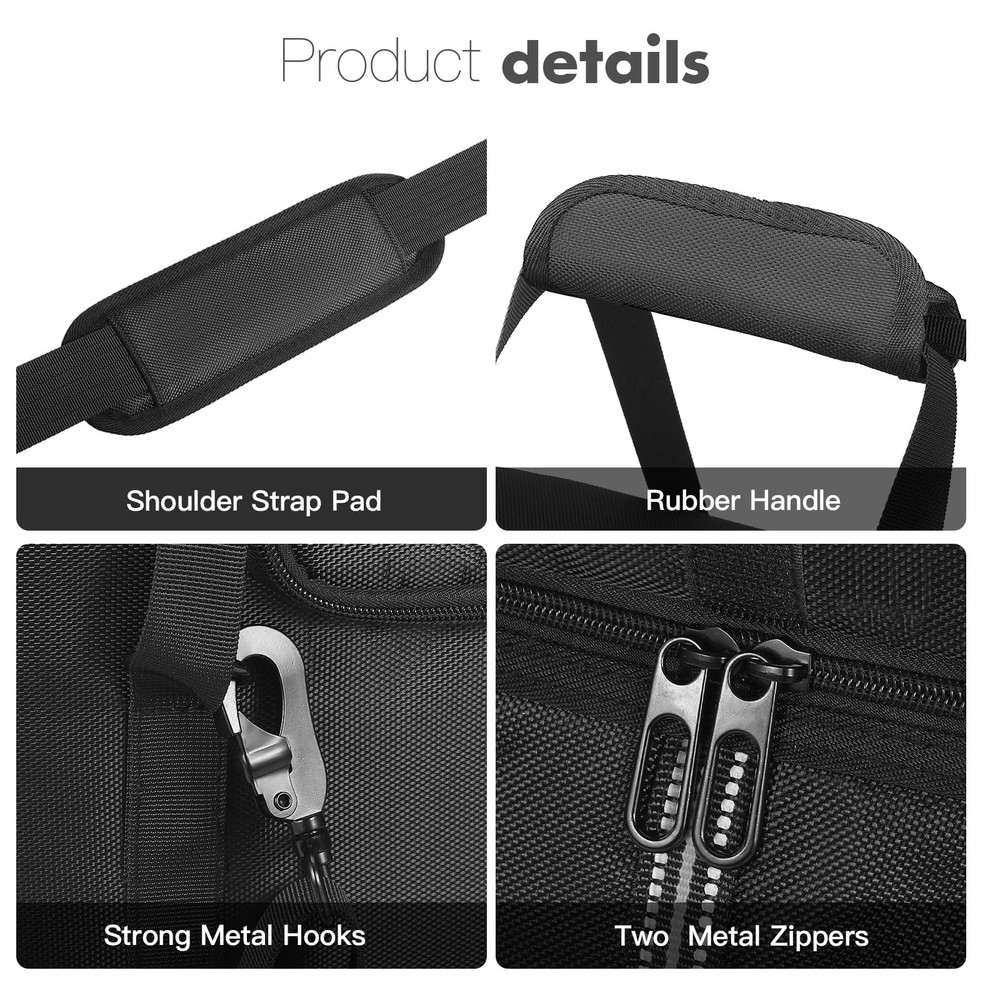 Carrying Case Compatible with ECOFLOW DELTA 2/DELTA 3, Protective Storage Bag...