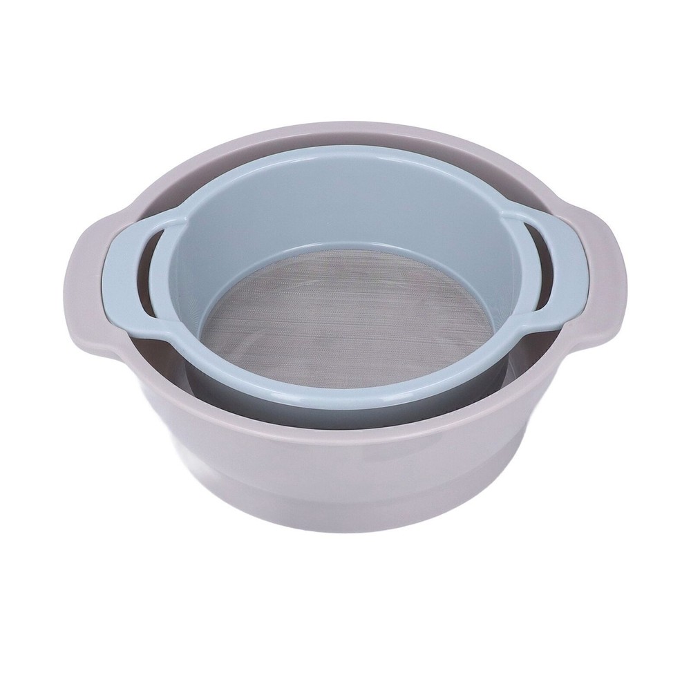 4Pcs Pollen Sieve Set Stackable Design Save Space Lightweight Trimming Tray
