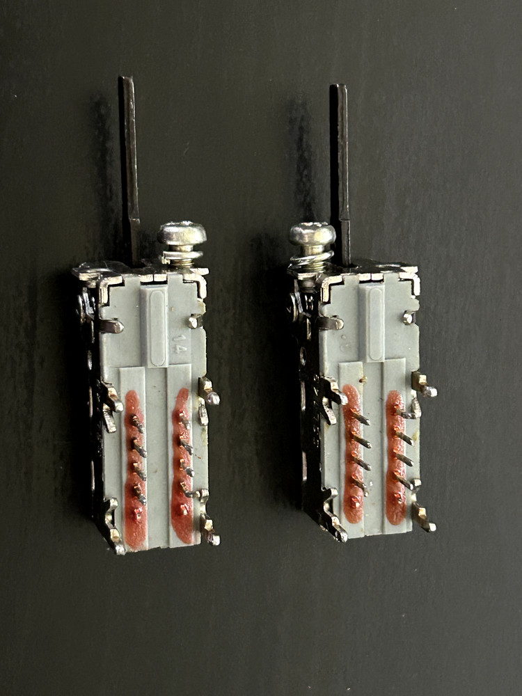 Technics Receiver SA-202 - Loudness / FM Stereo Switch