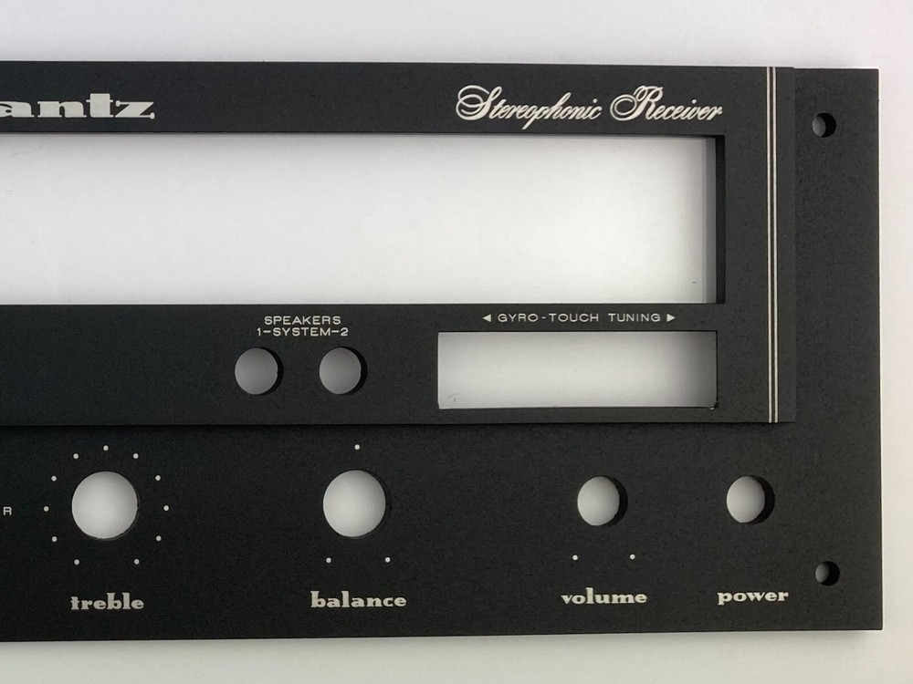 New! Marantz 2238B 2238 B Receiver Front Panel Faceplate (Face Plate) Black B