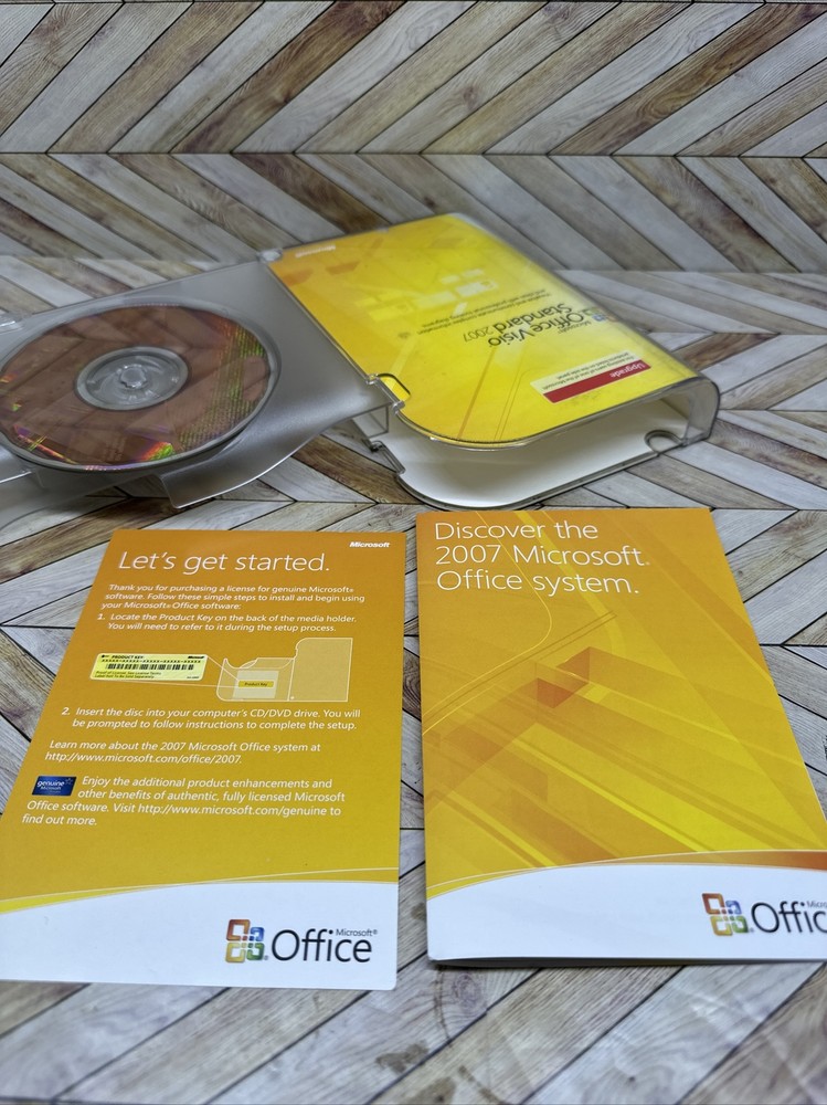 Microsoft Office Visio Standard 2007 Full Version RETAIL Upgrade for existing