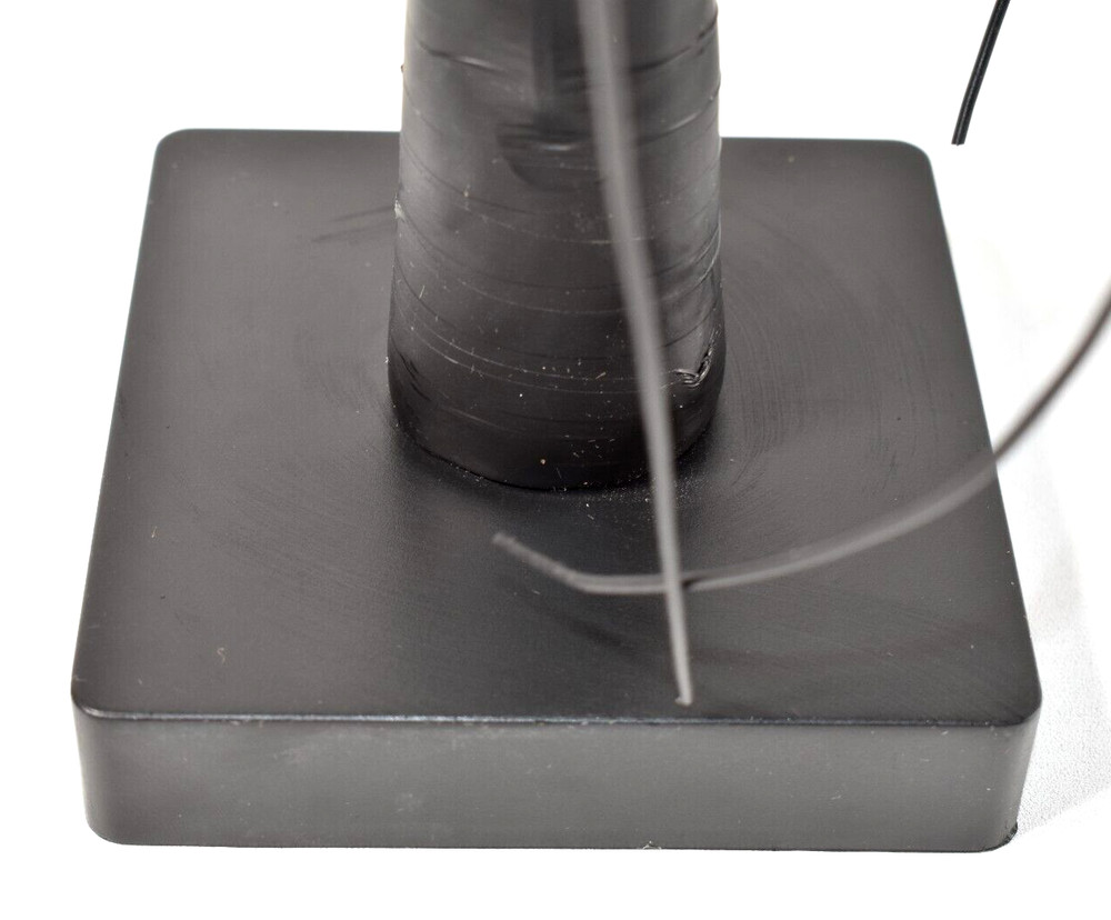 Lit Tree Weeping Willow Drooping 23" Halloween Black Battery Lighted Spooky