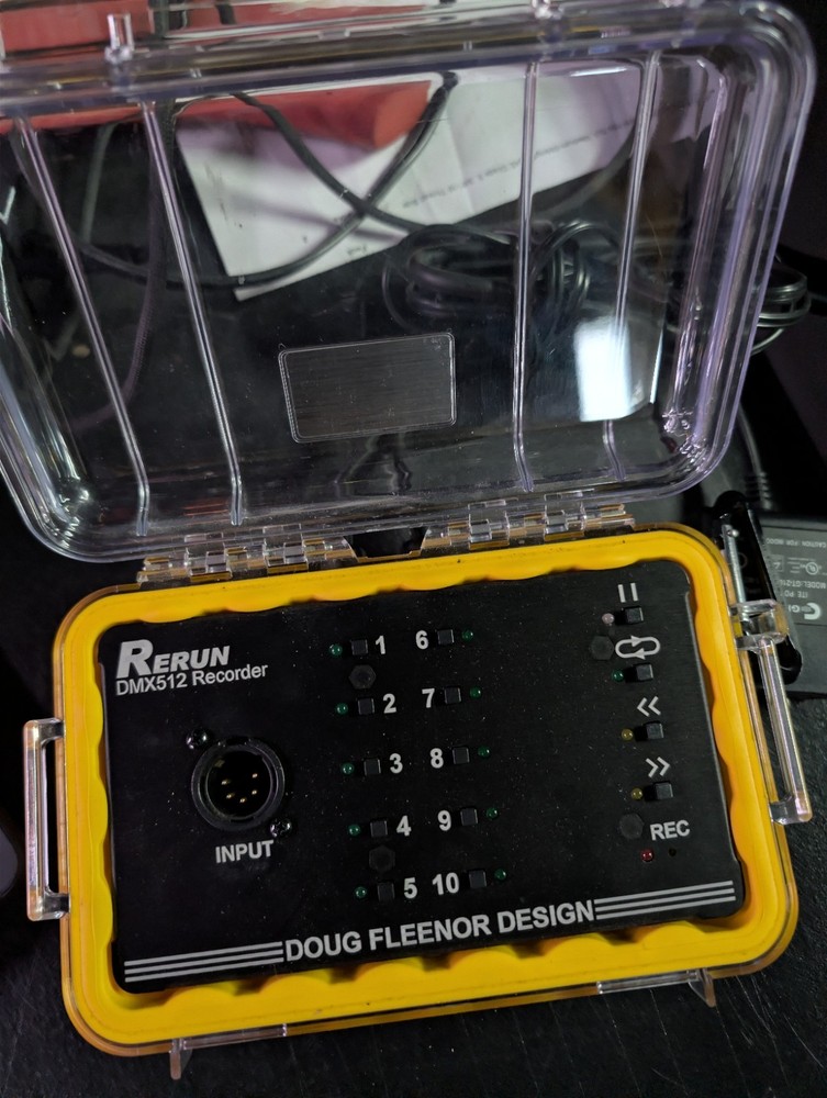 RERUN DMX512 RECORDER