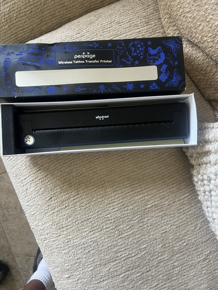 Tattoo Starter Kit with Print Machine Power Supply