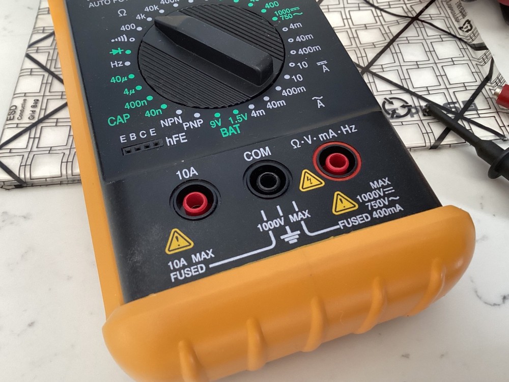 ORIGINAL BOX AUTHENTIC SOLID STATE INC. DIGITAL MULTIMETER SS33 (DM-332) NO RES