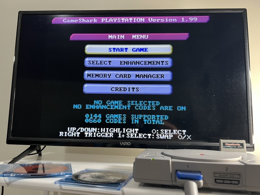 Official Sony PlayStation 1 Console PS1 System With Bundle! Tested!