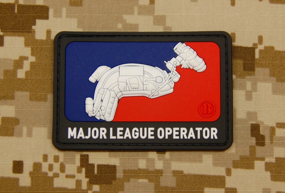 3D PVC Major League Operator OAF Nation Ops Core Maritime Uniform Patch NSWDG