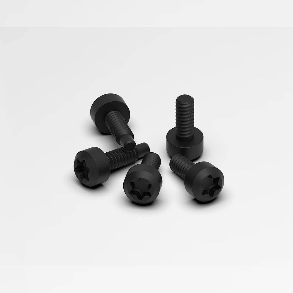 Doorbell Screws, Replacement Various lengths, Security Torx head, BLACK