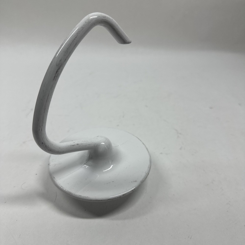 KitchenAid Stand Mixer Classic Coated Dough Hook K45DH White Replacement Part