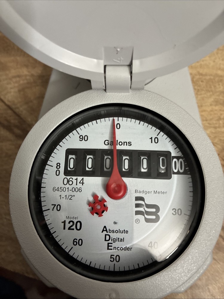 Badger Water Meter 0614
