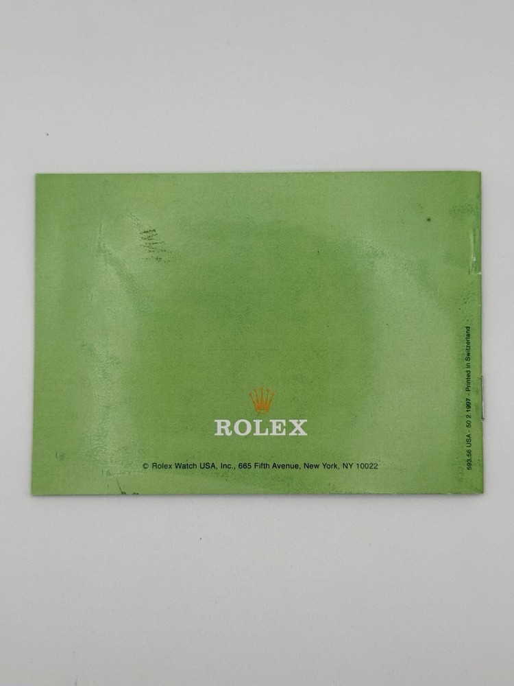 Rolex Datejust “Horse” Booklets