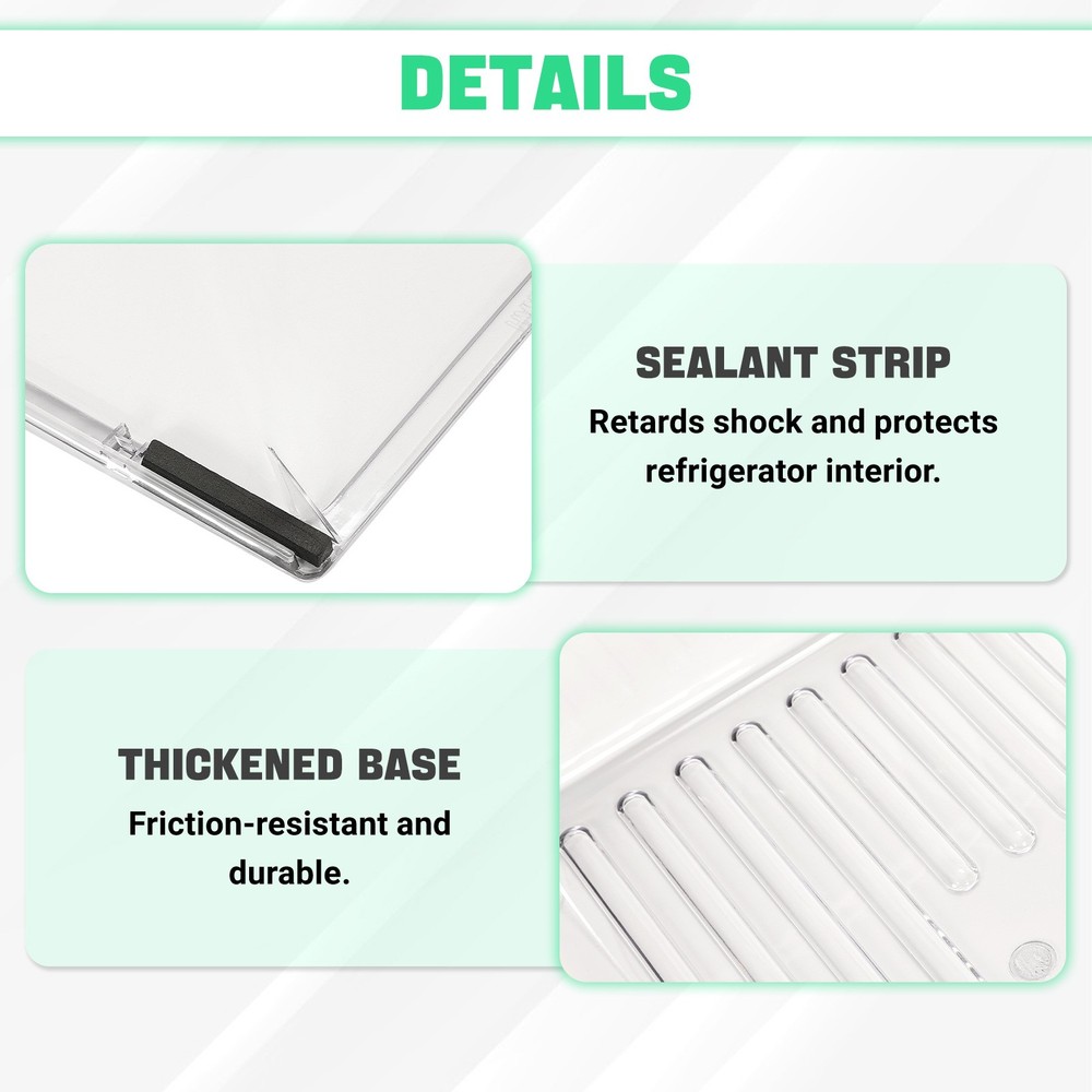 For PS890591 WP2188656 Upper Crisper Pan Compatible with Whirlpool Refrigerator