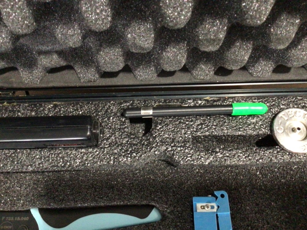 C-Tech Fiber Optic Tool Kit Strippers Crimpers SPOT Tester Case training system