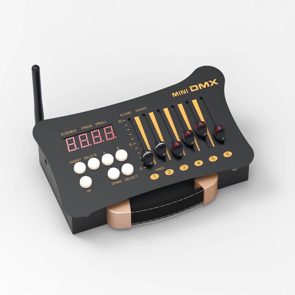 New Mini Operator Stage Light DMX Controller Wireless/Wired Lighting Console